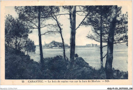 ADQP1-29-0054 - CARANTEC - Le Bois De Sapins Vue Sur La Baie De Morlaix - Carantec