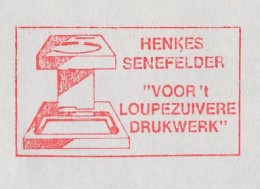 Meter Cover Netherlands 1984 Loupe - Henkes Senefelder - Printed Matter - Purmerend - Sonstige & Ohne Zuordnung