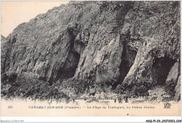 ADQP1-29-0018 - CAMARET-SUR-MER - La Plage Du Toulinguet - Les Petites Grottes - Camaret-sur-Mer