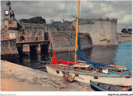 ADQP11-29-1109 - CONCARNEAU - La Tour De L'horloge Et Les Vieux Remparts De La Ville Close  - Concarneau