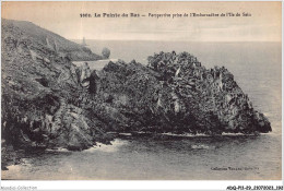 ADQP11-29-1098 - LA POINTE DU RAZ - Perspective Prise De L'embarcadère De L'ile De Sein - La Pointe Du Raz