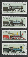 CANADA 1984 TRAINS  YVERT N°8595/898 NEUF MNH** - Eisenbahnen