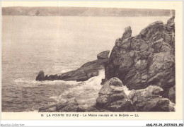 ADQP11-29-1078 - LA POINTE DU RAZ - Le Moine Couché Et Le Gnôme - La Pointe Du Raz
