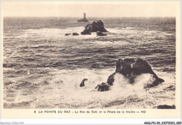 ADQP11-29-1043 - POINTE DU RAZ - Le Raz De Sein Et Le Phare De La Vieille - La Pointe Du Raz