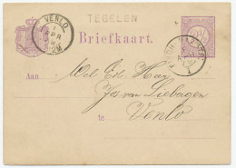 Naamstempel Tegelen 1879 - Storia Postale