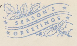 Meter Cover Front USA 1954 Season S Greetings  - Weihnachten