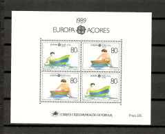 Açores  1989  .-   Y&T  Nº   11   Block   ** - Azores