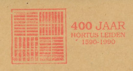 Meter Cut Netherlands 1990 400 Years Hortus Botanicus Leiden 1590-1990 - Árboles