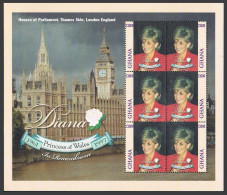 Ghana 2074 Sheet,MNH. Diana,Princess Of Wales,1961-1997. - Voorafgestempeld