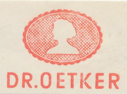 Meter Cut Deutsche Post / Germany 1950 Foodproducts - Dr. Oetker - Alimentación