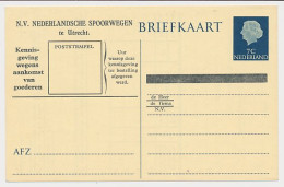 Spoorwegbriefkaart G. NS315 B - Entiers Postaux