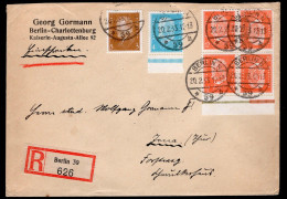 Deutsches Reich, 1933, K 13, Brief - Zusammendrucke