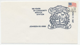 Cover / Postmark USA 1987 Windmill - Mulini