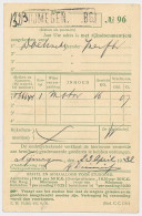 Spoorwegbriefkaart G. NS216 P - Nijmegen - Overasselt 1932 - Entiers Postaux