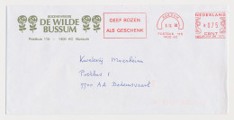 Meter Cover Netherlands 1990 Give Roses As A Gift - Bussum - Andere & Zonder Classificatie