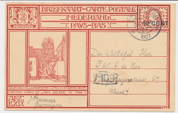 Briefkaart G. 214 I ( Wijk Bij Duurstede ) Groningen 1927 - Entiers Postaux