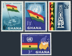 Ghana 67-70, MNH. Michel 69-72. UN Trusteeship Council, 1959. Drums,Flag,Stools. - VorausGebrauchte