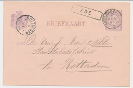 Trein Haltestempel Ede 1891 - Briefe U. Dokumente