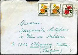 Cover To Tubize, Belgium - Lettres & Documents