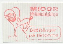 Meter Cut Sweden 1985 Mouse - Rat - Teeth - Altri & Non Classificati