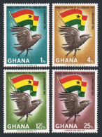 Ghana 273-276, 276a, 276b, MNH. Mi 283-286, Bl.24A-24B. Revolution, 1967. Eagle. - Prematasellado