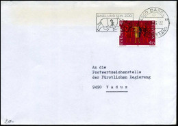 Cover To Vaduz, Liechtenstein - Briefe U. Dokumente