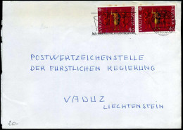 Cover To Vaduz, Liechtenstein - Briefe U. Dokumente