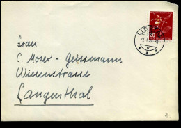 Coverfront To Langenthal - Storia Postale