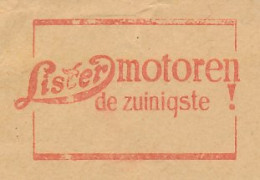 Meter Cover Netherlands 1935 Engines - Lister - The Most Economical - Zutphen - Autres & Non Classés