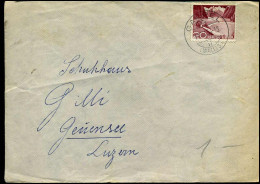 Cover To Luzern - Lettres & Documents