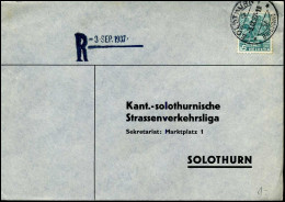 Cover To Solothurn - Brieven En Documenten