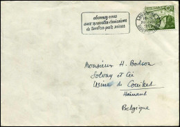 Cover  To Couillet, Belgium - Lettres & Documents