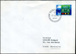 Cover  To Marcinelle, Belgium - Lettres & Documents