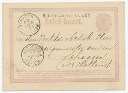 Naamstempel Krimpen Aan De Lek 1871 - Cartas & Documentos