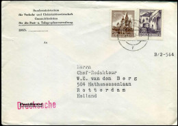 Cover To Rotterdam, Netherl. - "Bundesministerium Für Verkehr, Generaldirektion Für Die Post. U. Telegraphenverwaltung" - Briefe U. Dokumente