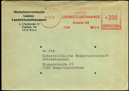 Cover To Gumpoldskirchen - "Niederösterreichische Landes-Landwirtschaftskammer" - Lettres & Documents