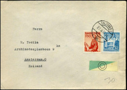 Cover To Amsterdam, Netherlands - Covers & Documents