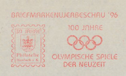Meter Cut Germany 1996 Stamp Exhibition - Olympic Games - Otros & Sin Clasificación