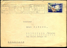 Cover To Antwerp, Belgium - Cartas & Documentos