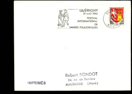 Cover To Maubeuge - Lettres & Documents