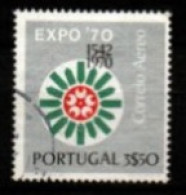 PORTUGAL    -   Aéros.   1970  .Y&T N° 11 Oblitéré.    Expo Osaka 70 - Oblitérés