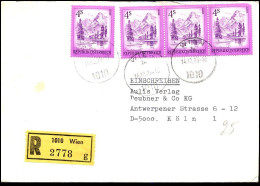 Registered Cover To Köln, Germany - Lettres & Documents