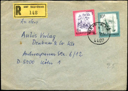 Registered Cover To Köln, Germany - Cartas & Documentos