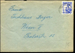 Cover To Wien - Storia Postale