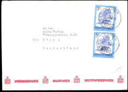 Cover To Köln, Germany - Briefe U. Dokumente