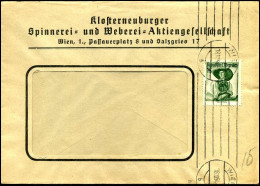 Cover - " Klosterneuburger Spinnerei- Und Weberei Aktiengesllschaft" - Storia Postale