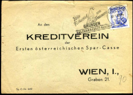 Cover To Kreditverein Der Ersten österreichischen Spar-Casse, Wien - Lettres & Documents