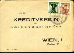 Cover To Kreditverein Der Ersten österreichischen Spar-Casse, Wien - Storia Postale