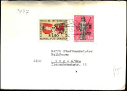 Cover To Lingen - Lettres & Documents