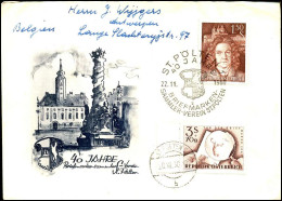 Cover To Antwerp, Belgium - Storia Postale
